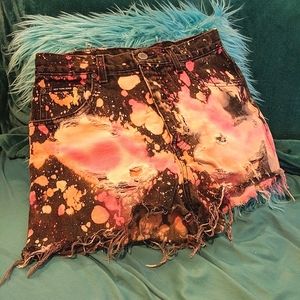 New York & Company | Hand Dyed High Waisted Shorts